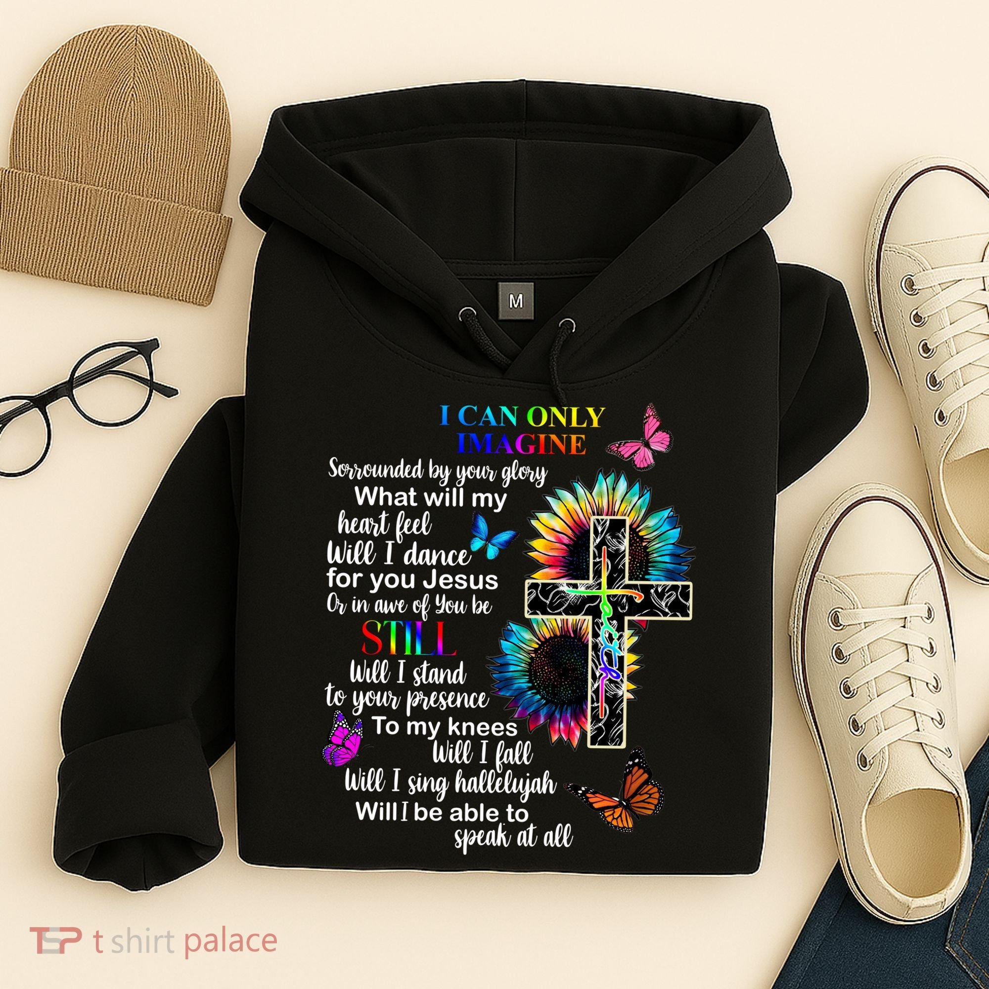 I Only Can Imagine Faith Christian Jesus God Hoodie