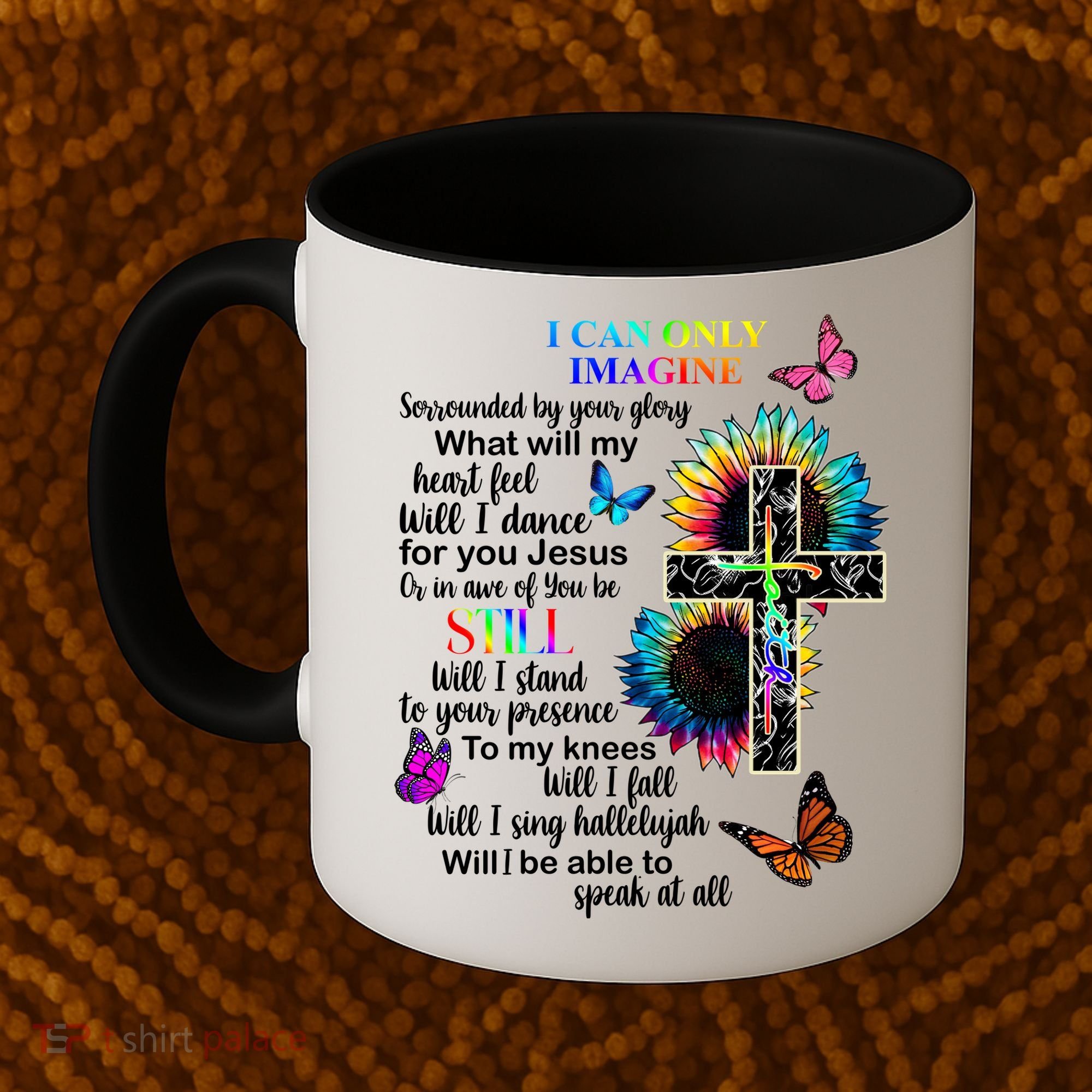 I Only Can Imagine Faith Christian Jesus God Coffee Mug