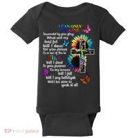 I Only Can Imagine Faith Christian Jesus God Baby Bodysuit thumb 0
