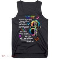 I Only Can Imagine Faith Christian Jesus God Tank Top thumb 0