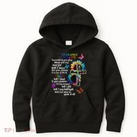 I Only Can Imagine Faith Christian Jesus God Kids Hoodie thumb 0