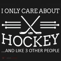 I Only Care About Hockey Gifts Idea For Sport Hockey Women's Tank Top thumb 5