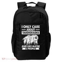 I Only Care About Tardigrades & Like 3 People Backpack thumb 0