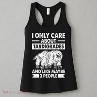 I Only Care About Tardigrades & Like 3 People Women's Tank Top thumb 3