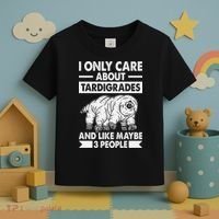 I Only Care About Tardigrades & Like 3 People Toddler T-Shirt thumb 3