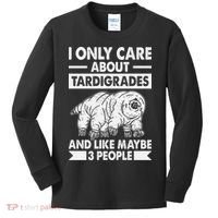 I Only Care About Tardigrades & Like 3 People Kids Long Sleeve Shirt thumb 0