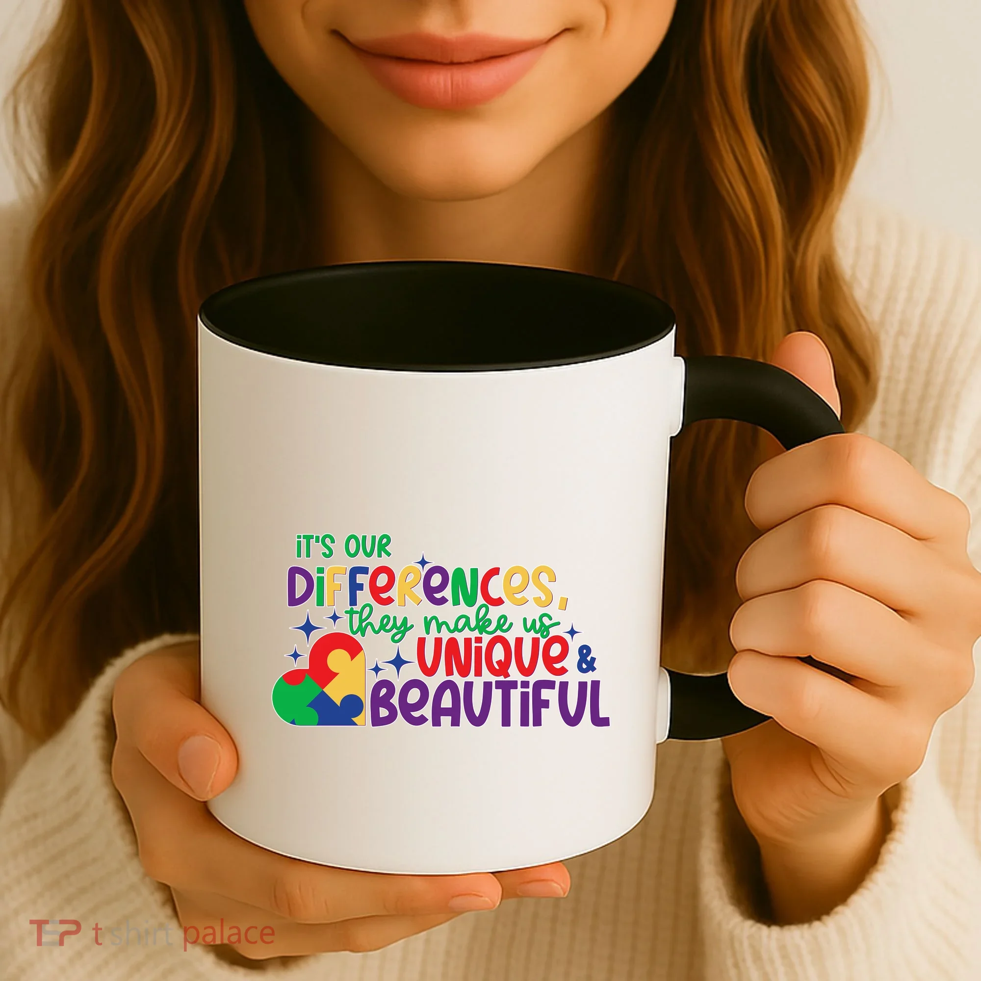 Its Our Differences They Make Us Unique And Beautiful Coffee Mug