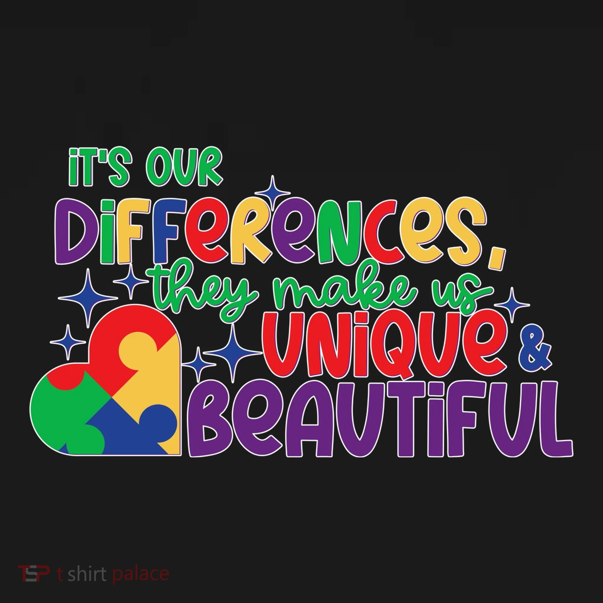 Its Our Differences They Make Us Unique And Beautiful Ornament