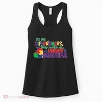Its Our Differences They Make Us Unique And Beautiful Women's Tank Top thumb 0