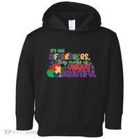 Its Our Differences They Make Us Unique And Beautiful Toddler Hoodie thumb 0