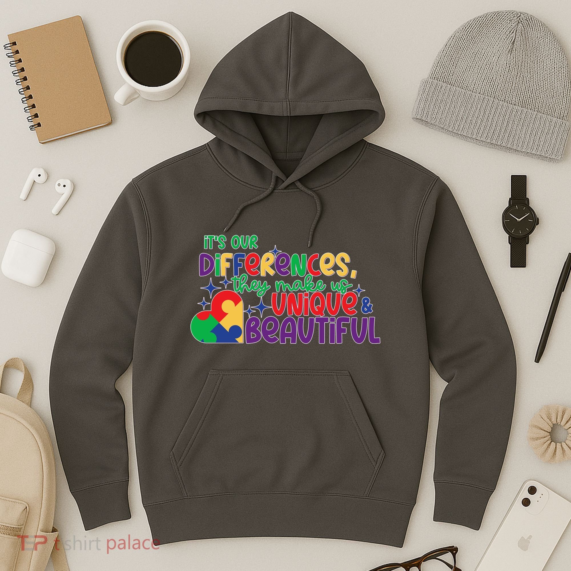 Its Our Differences They Make Us Unique And Beautiful Hoodie
