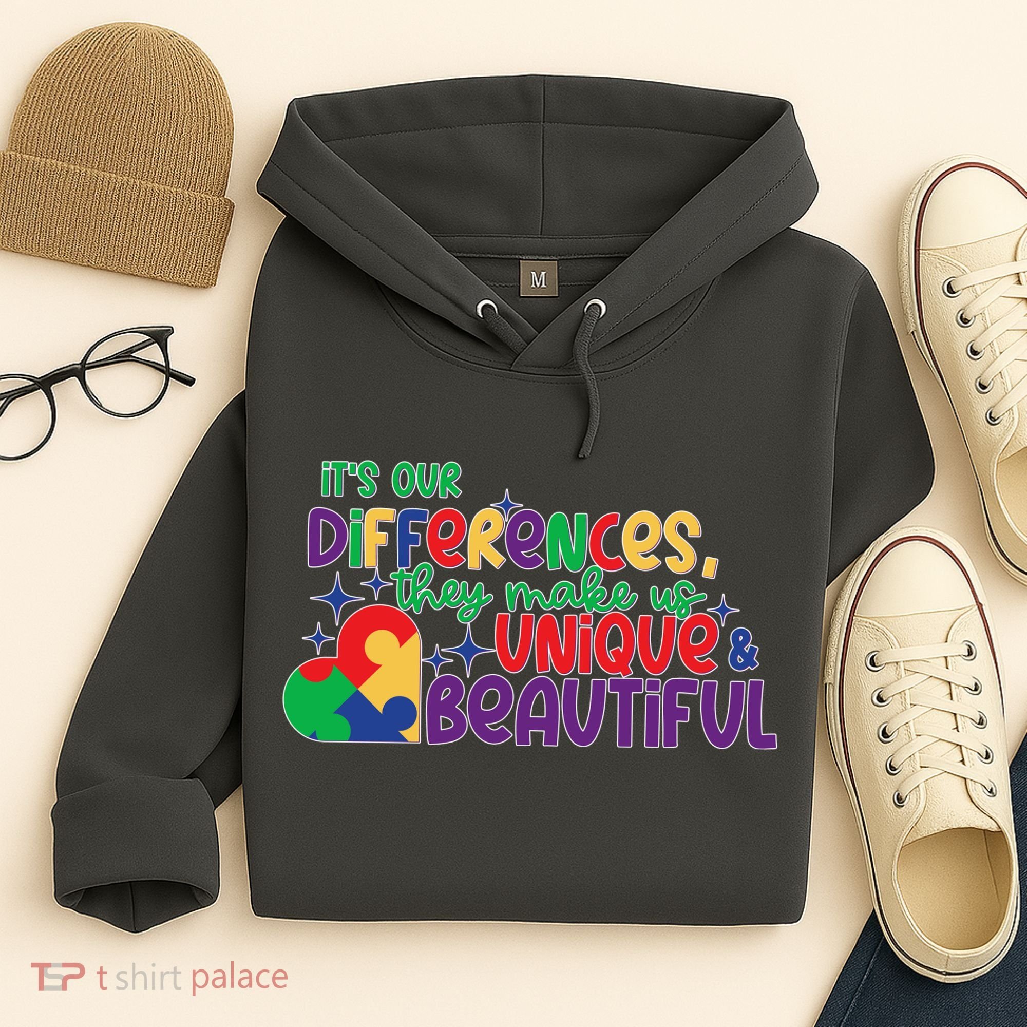 Its Our Differences They Make Us Unique And Beautiful Hoodie