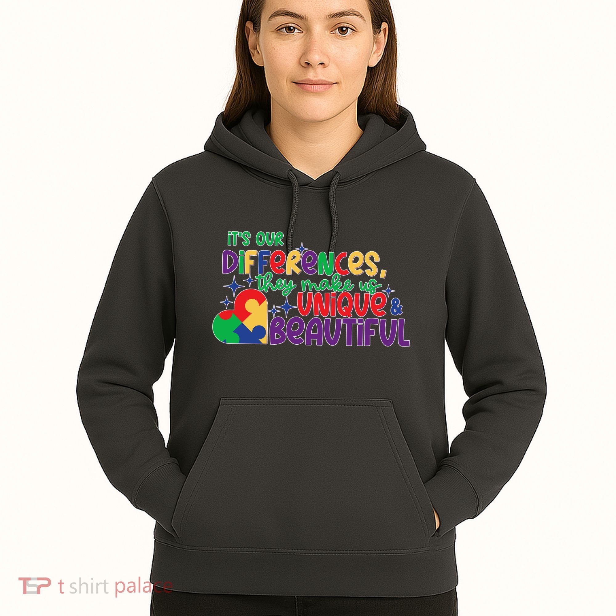 Its Our Differences They Make Us Unique And Beautiful Hoodie