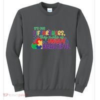 Its Our Differences They Make Us Unique And Beautiful Sweatshirt thumb 0