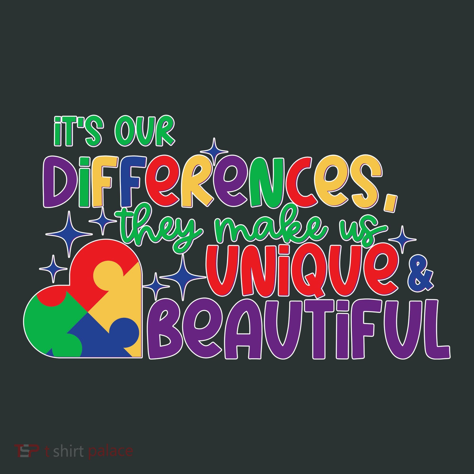 Its Our Differences They Make Us Unique And Beautiful Sweatshirt