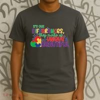 Its Our Differences They Make Us Unique And Beautiful T-Shirt thumb 3
