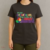 Its Our Differences They Make Us Unique And Beautiful T-Shirt thumb 4
