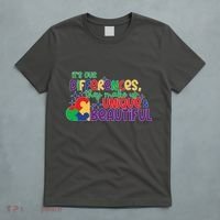 Its Our Differences They Make Us Unique And Beautiful T-Shirt thumb 5