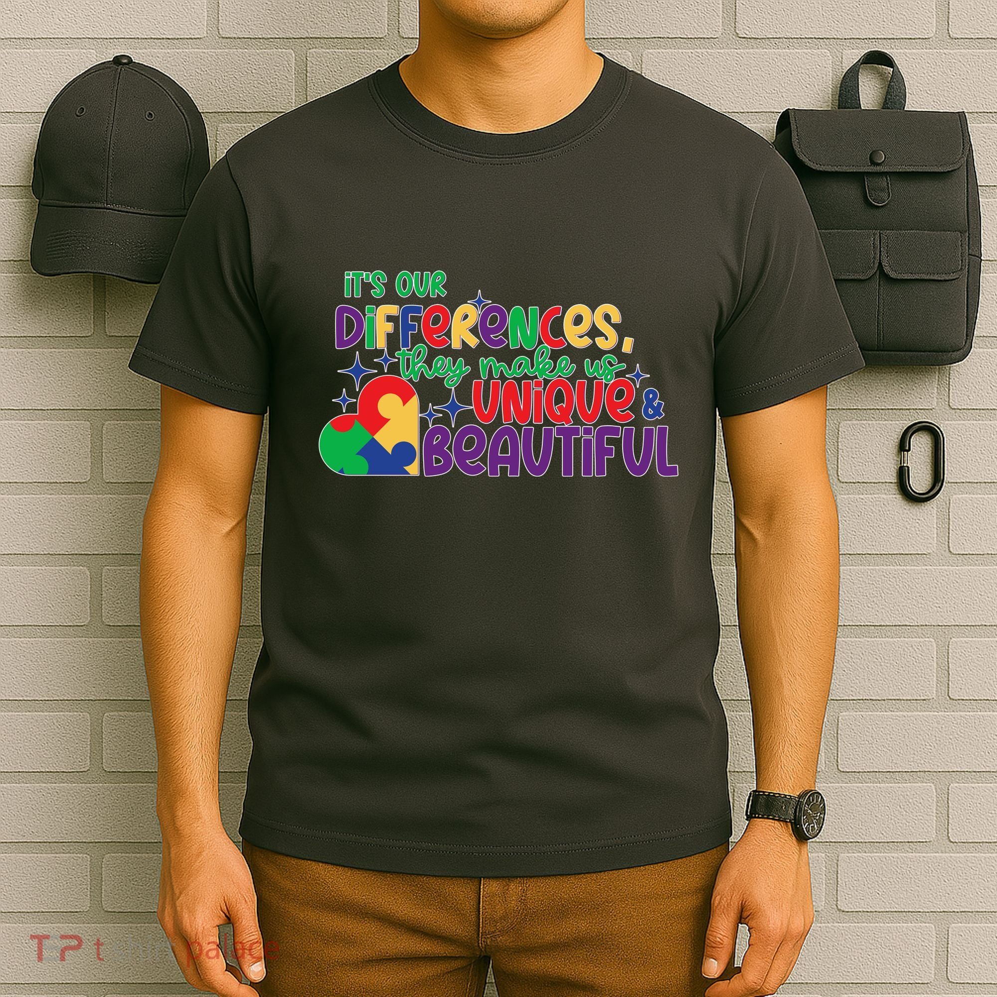 Its Our Differences They Make Us Unique And Beautiful T-Shirt