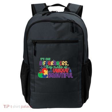 Its Our Differences They Make Us Unique And Beautiful Backpack