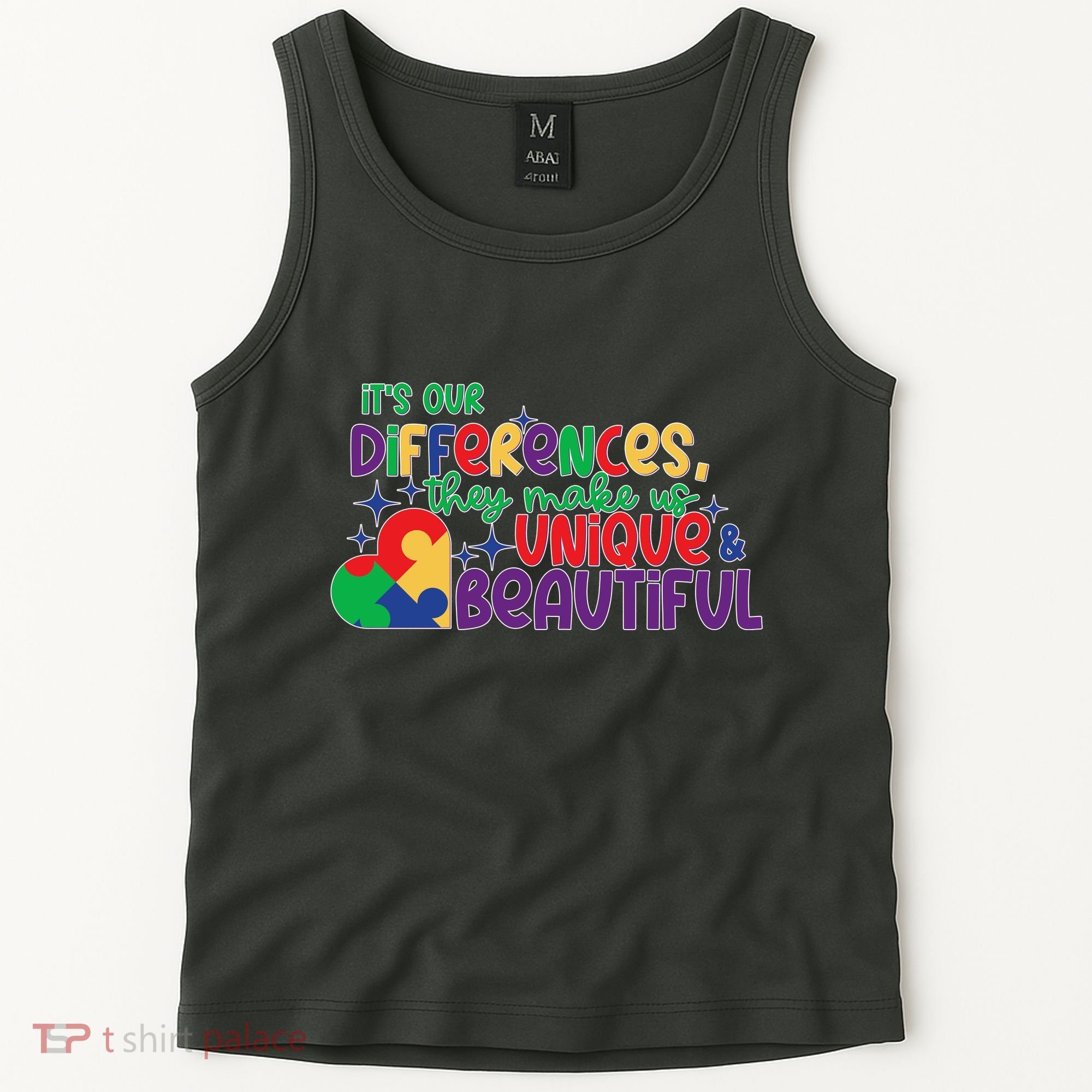 Its Our Differences They Make Us Unique And Beautiful Tank Top