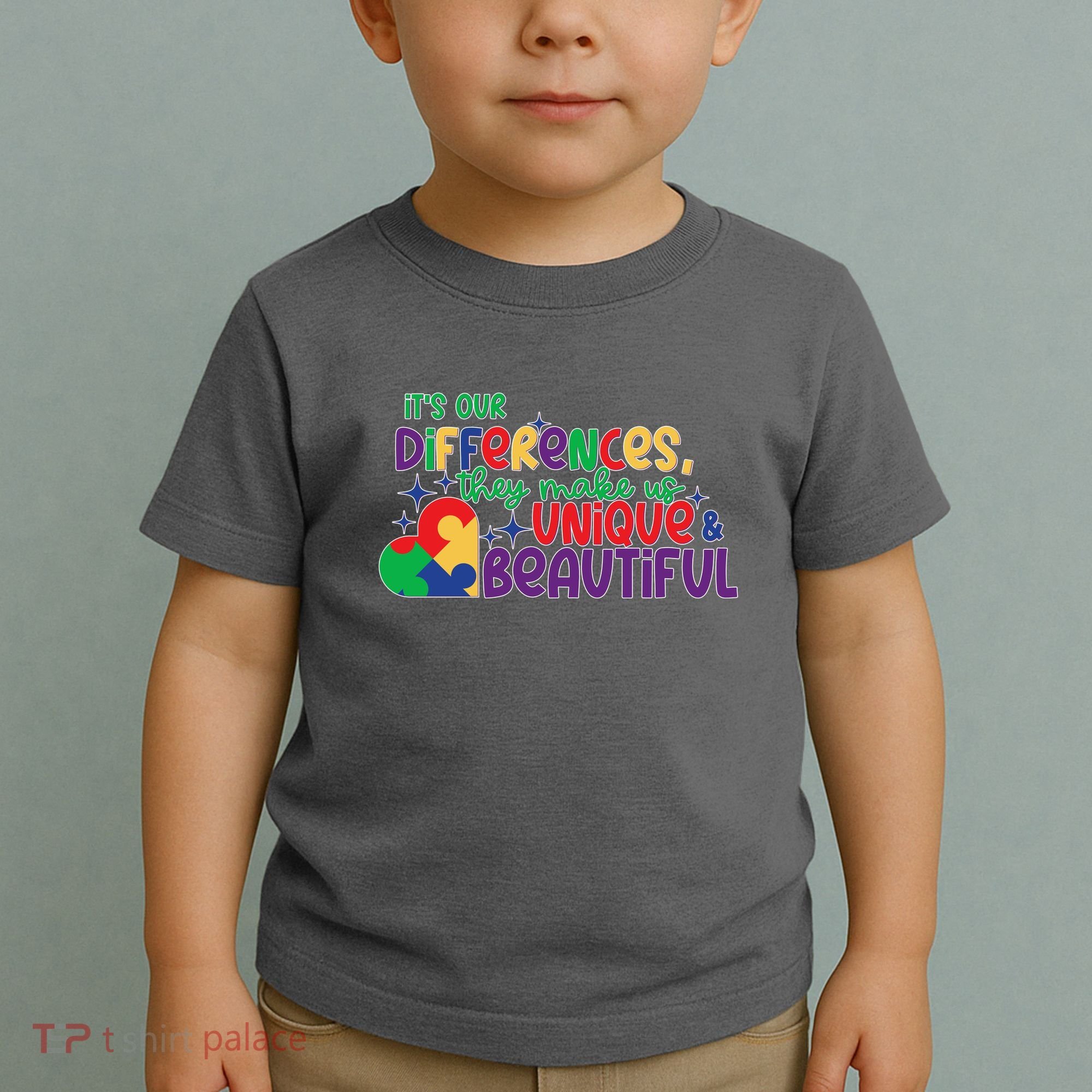 Its Our Differences They Make Us Unique And Beautiful Toddler T-Shirt