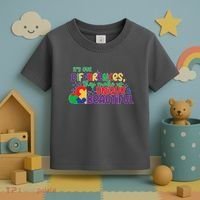 Its Our Differences They Make Us Unique And Beautiful Toddler T-Shirt thumb 3