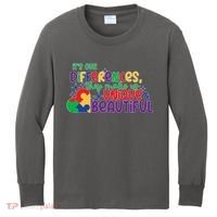 Its Our Differences They Make Us Unique And Beautiful Kids Long Sleeve Shirt thumb 0