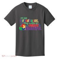 Its Our Differences They Make Us Unique And Beautiful Kids T-Shirt thumb 0