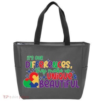 Its Our Differences They Make Us Unique And Beautiful Tote Bag