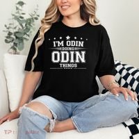 Im Odin Doing Odin Things Comfort Colors T-Shirt thumb 2