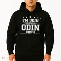 Im Odin Doing Odin Things Hoodie thumb 2