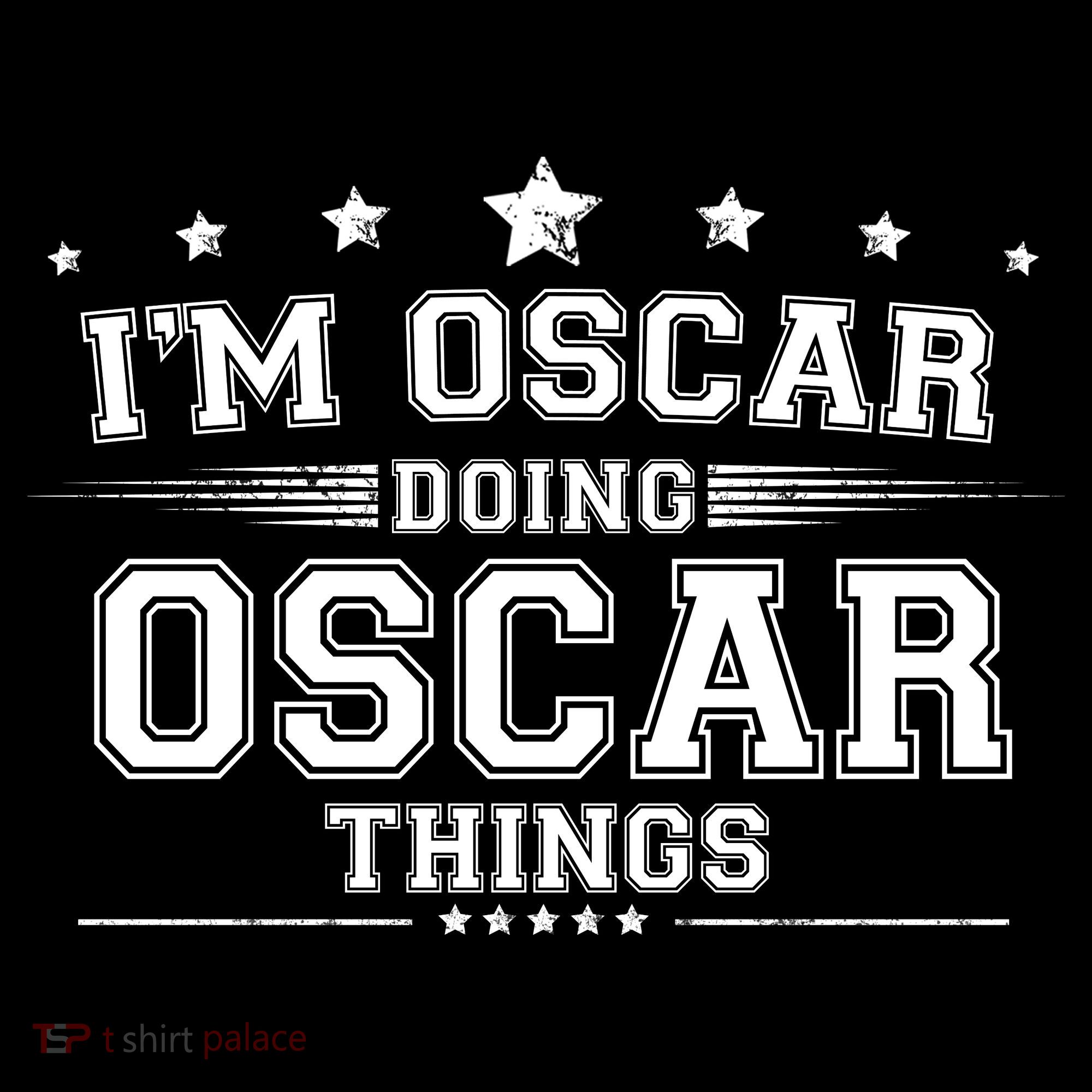 Im Oscar Doing Oscar Things Coaster