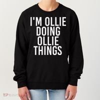 I'M OLLIE DOING OLLIE THINGS Funny Birthday Name Gift Idea Women's Sweatshirt thumb 0