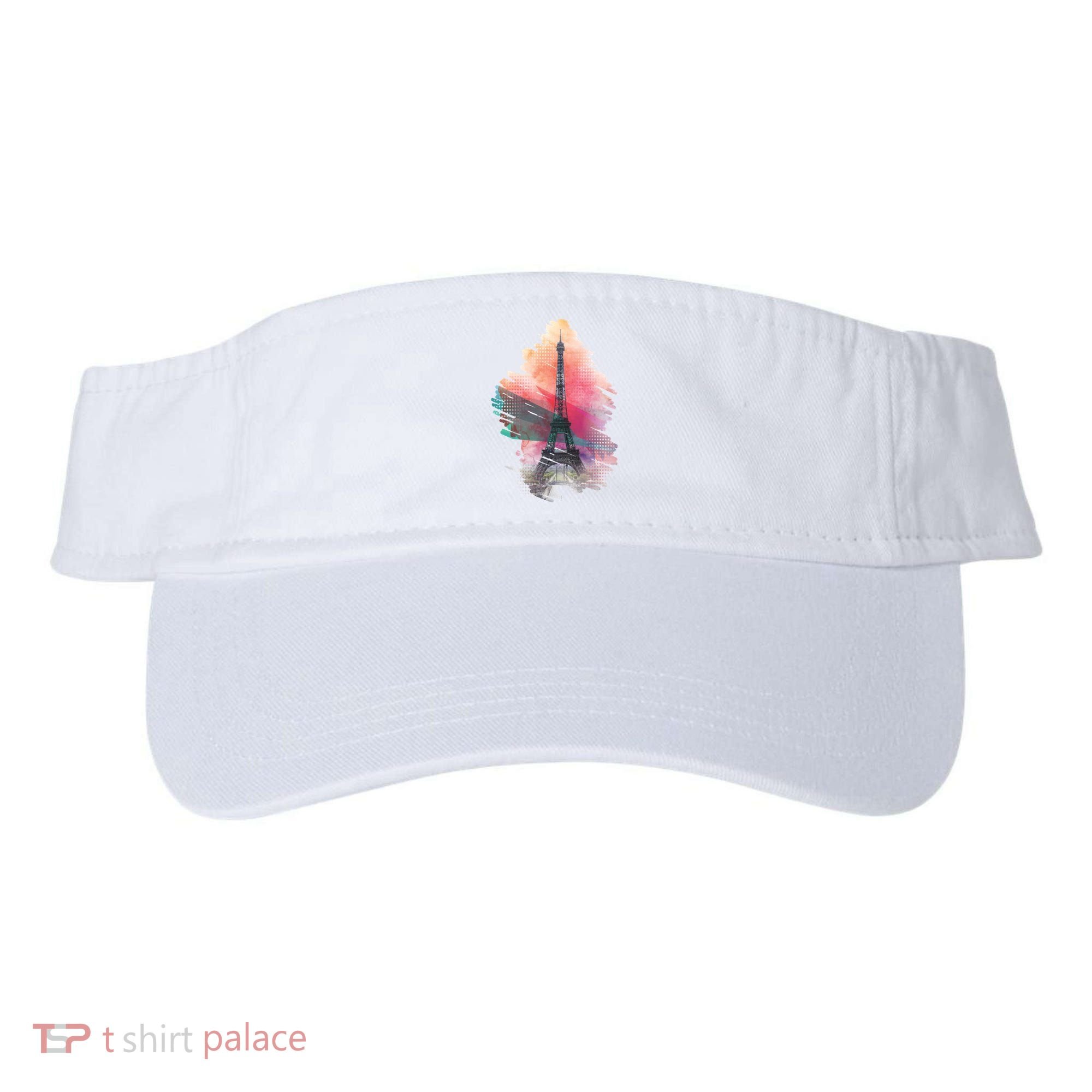 Illustration Of Eiffel Tower In Paris Visor