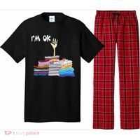 I'm Ok Funny Sewing Lover Sewer Fabric Sewing Seamstress Meaningful Gift Pajama Set thumb 0