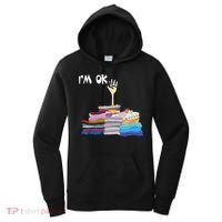 I'm Ok Funny Sewing Lover Sewer Fabric Sewing Seamstress Meaningful Gift Women's Hoodie thumb 0