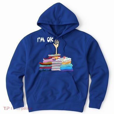 I'm Ok Funny Sewing Lover Sewer Fabric Sewing Seamstress Meaningful Gift Hoodie