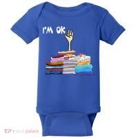 I'm Ok Funny Sewing Lover Sewer Fabric Sewing Seamstress Meaningful Gift Baby Bodysuit thumb 0