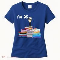 I'm Ok Funny Sewing Lover Sewer Fabric Sewing Seamstress Meaningful Gift Women's T-Shirt thumb 0