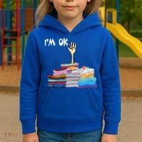 I'm Ok Funny Sewing Lover Sewer Fabric Sewing Seamstress Meaningful Gift Kids Hoodie thumb 3