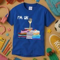 I'm Ok Funny Sewing Lover Sewer Fabric Sewing Seamstress Meaningful Gift Kids T-Shirt thumb 3