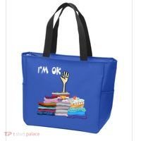 I'm Ok Funny Sewing Lover Sewer Fabric Sewing Seamstress Meaningful Gift Tote Bag thumb 3