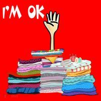 I'm Ok Funny Sewing Lover Sewer Fabric Sewing Seamstress Meaningful Gift Santa Hat thumb 1