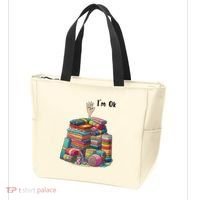 IM Ok Funny Sewing Quilting Fabric Tote Bag thumb 3
