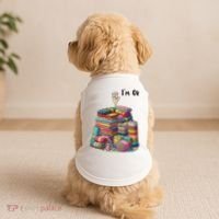 IM Ok Funny Sewing Quilting Fabric Doggie Tank thumb 2