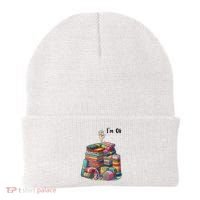 IM Ok Funny Sewing Quilting Fabric Beanie thumb 0