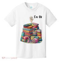IM Ok Funny Sewing Quilting Fabric Kids T-Shirt thumb 0