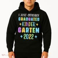 I Officially Graduated Kindergarten Hoodie thumb 2