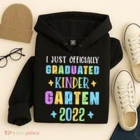 I Officially Graduated Kindergarten Hoodie thumb 4
